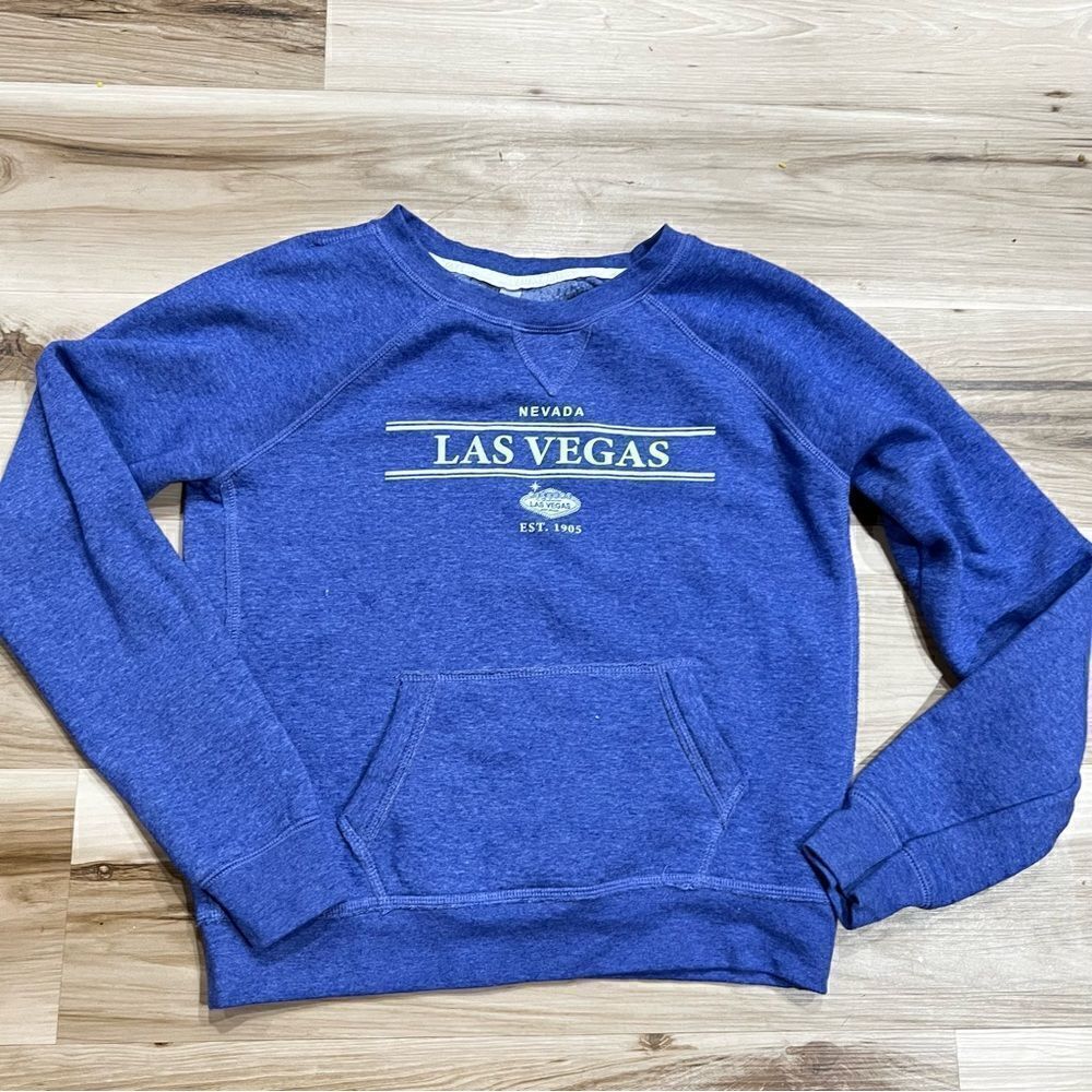 Las Vegas Purple Crewneck Women’s Small